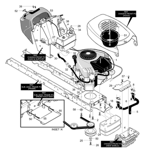 Part Location Diagram of MU314522 Briggs and Stratton Clip, Choke Control